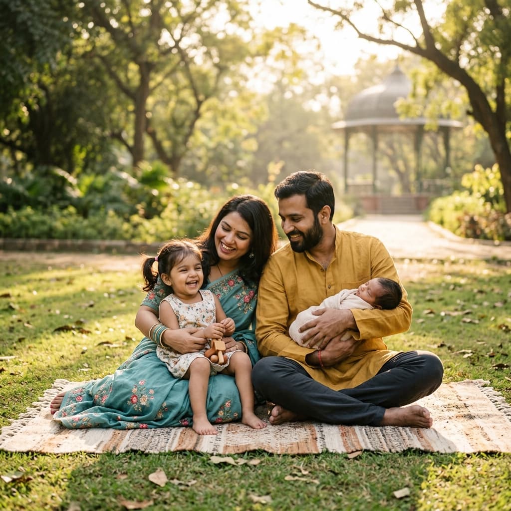 A happy family at Asian IVF