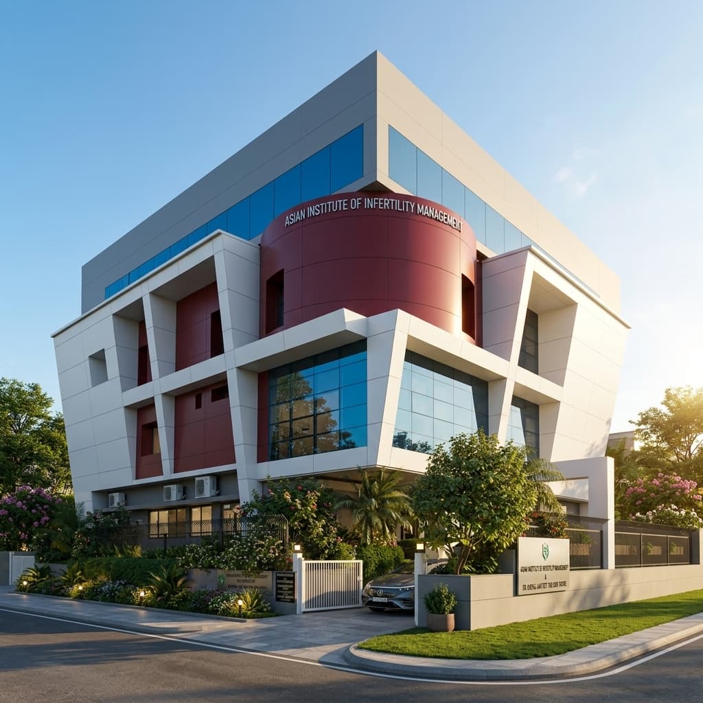 Asian IVF Centre Building - Premium Facility