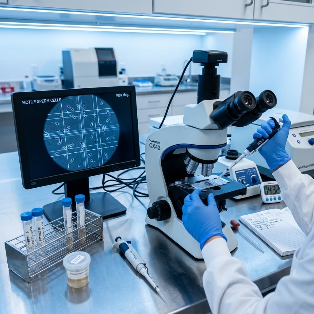 Semen Analysis – Sperm Count Test in Indore